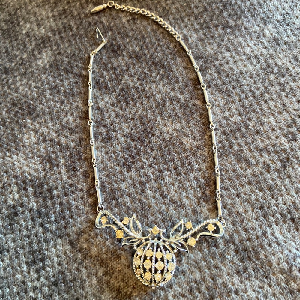 Vintage statement necklace